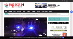 Desktop Screenshot of piacenza24.eu